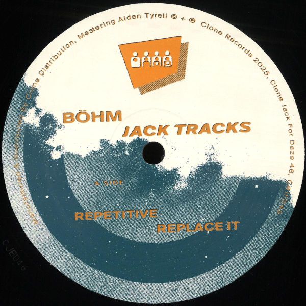 Bohm — Jack Tracks vinyl cover