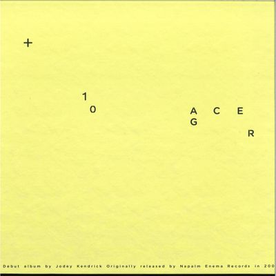 10, Jodey Kendrick — Grace 2x12" vinyl cover