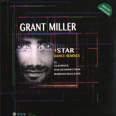 Grant Miller — STAR - DANCE REMIXES EP vinyl cover