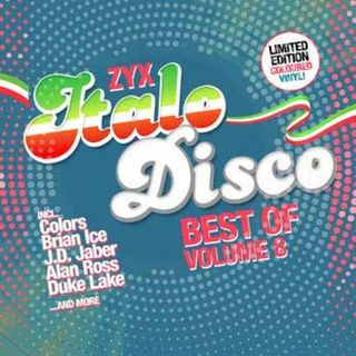 Various — ZYX Italo Disco: Best Of Vol. 8 LP vinyl cover