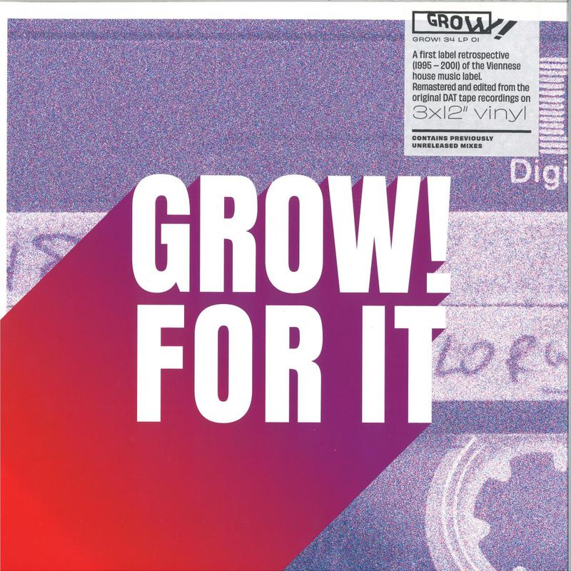 Various — Grow! For It LP 3x12" vinyl cover