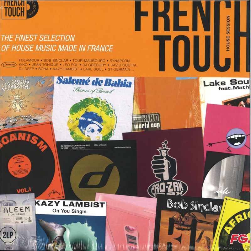Various — FRENCH TOUCH - HOUSE SESSION LP 2x12" vinyl cover