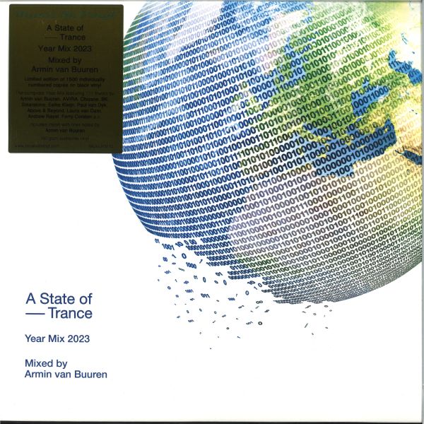 Armin Van Buuren — A STATE OF TRANCE YEAR MIX 2023 LP 3x12" vinyl cover