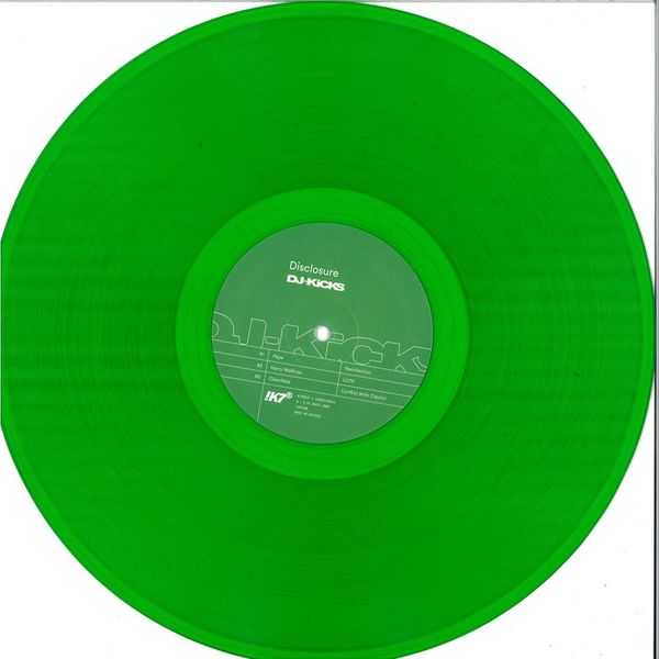 Disclosure — DJ-Kicks - Green Colored 2x12" vinyl cover