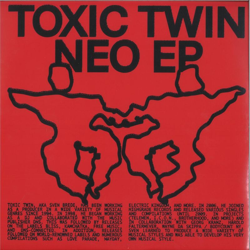 Toxic Twin — Neo EP vinyl cover