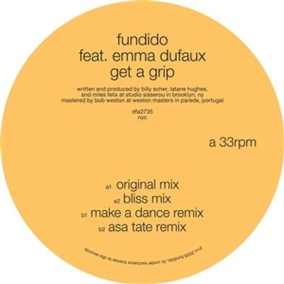 Fundido, Emma Dufaux — GET A GRIP vinyl cover