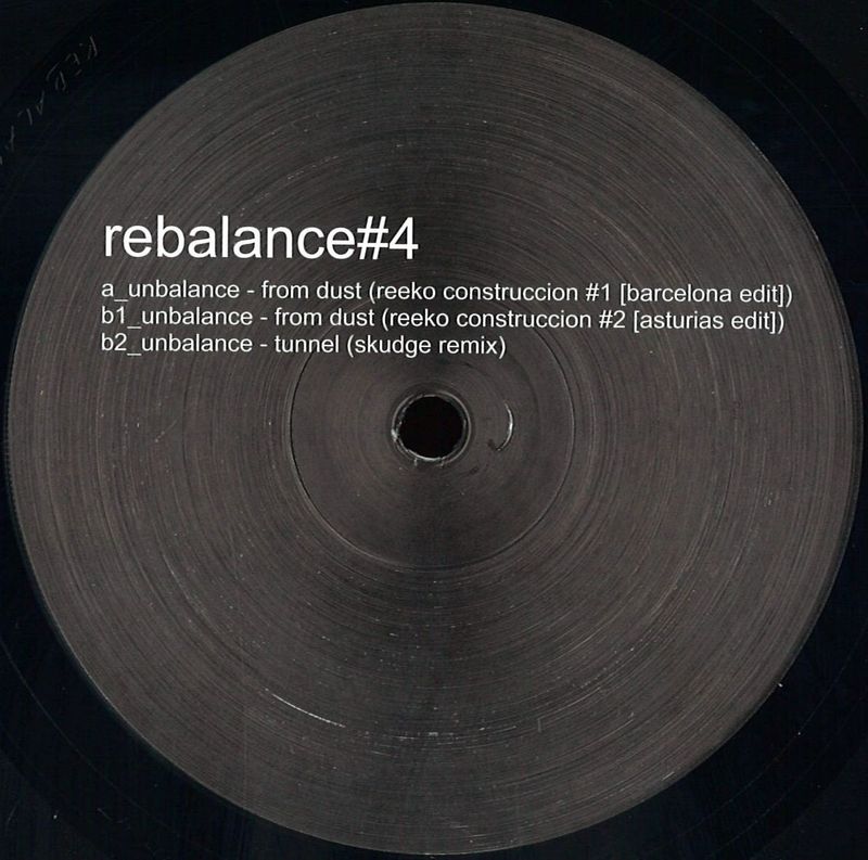 Unbalance — Reeko & Skudge Remixes vinyl cover