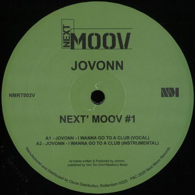 Jovonn — Next Moov #1 vinyl cover