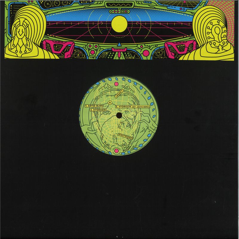 Legacy X Sky Above — Nightriders EP vinyl cover