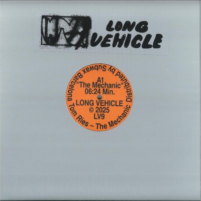 Tom Ries — The Mechanic vinyl cover