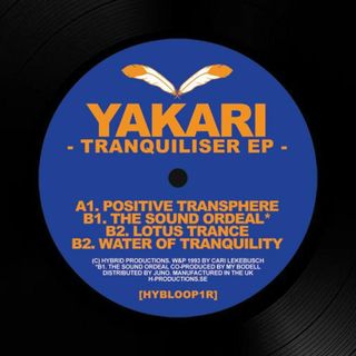 Yakari aka Cari Lekebusch — Tranquiliser EP (reissue) vinyl cover