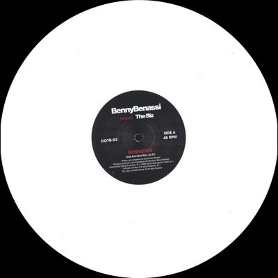 Benny Benassi, The Biz — Satisfaction EP vinyl cover