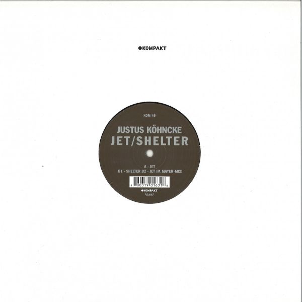 Justus Köhncke — Jet/shelter vinyl cover