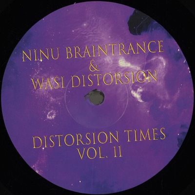 Ninu Braintrance, Wasi Distorsion — Distorsion Times Vol. 11 vinyl cover
