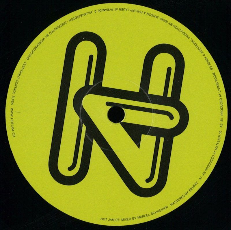 Various — Hot Jam 07 vinyl cover