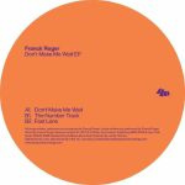 Franck ROGER — Don't Make Me Wait EP vinyl cover