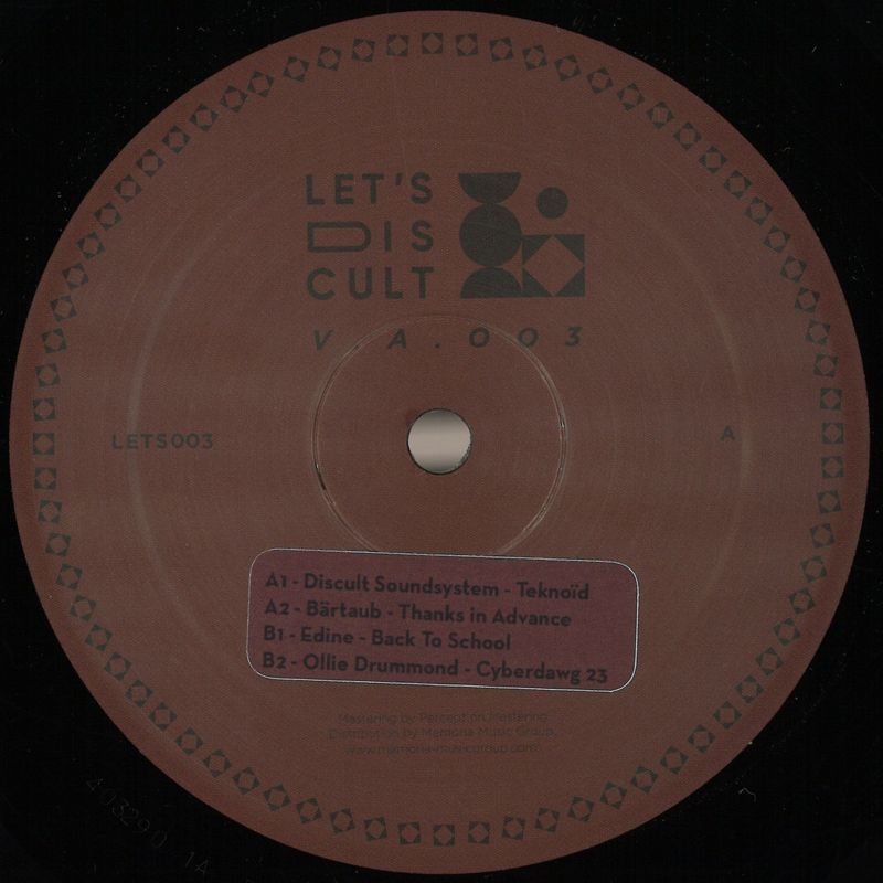 Various — Lets Discult 003 vinyl cover