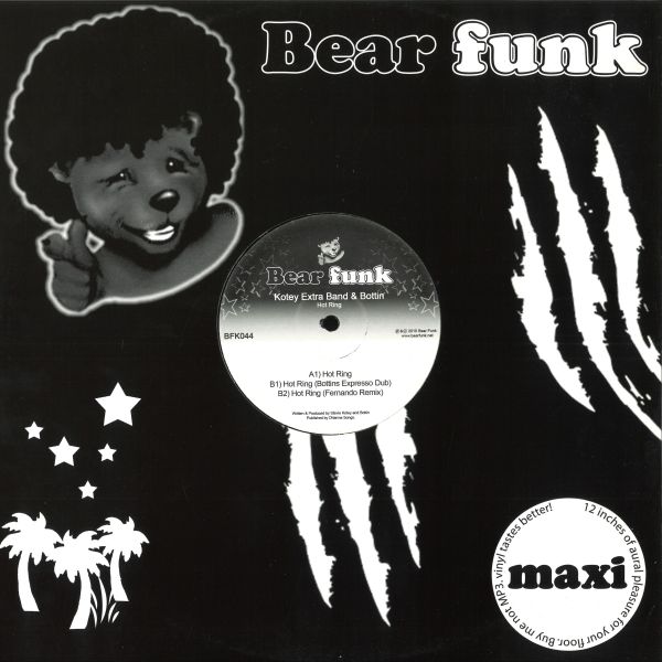 Kotey Extra Band, Lindstr — Danger Eyes vinyl cover