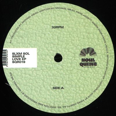 Slxm Sol — Simple Love EP vinyl cover