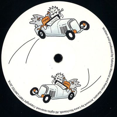 Fabrizio Maurizi, Matteo Manzini — 12345 Ep vinyl cover
