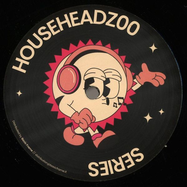 HouseHeadz00 — HouseHeadz00 Series: Black vinyl cover