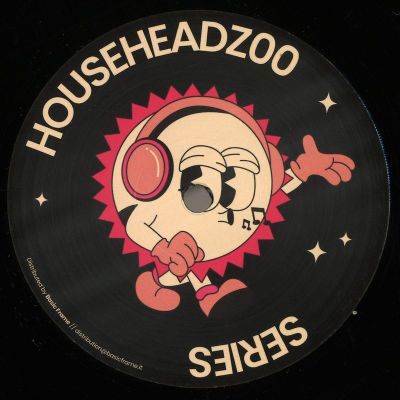 HouseHeadz00 — HouseHeadz00 Series: Black vinyl cover