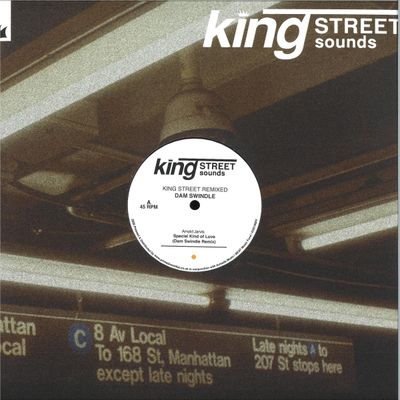 Various — King Street Remixed – Dam Swindle vinyl cover