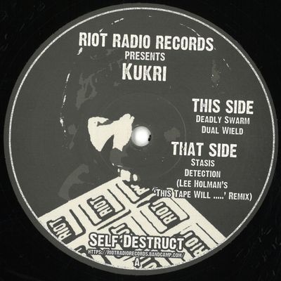 Kukri — Self Destruct vinyl cover