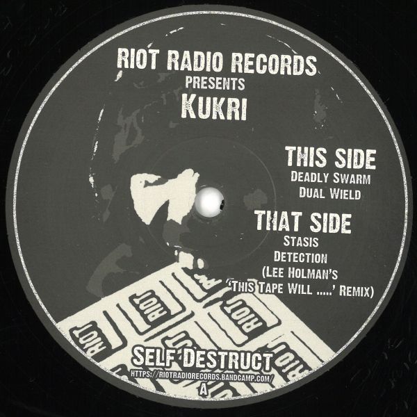 Kukri — Self Destruct vinyl cover