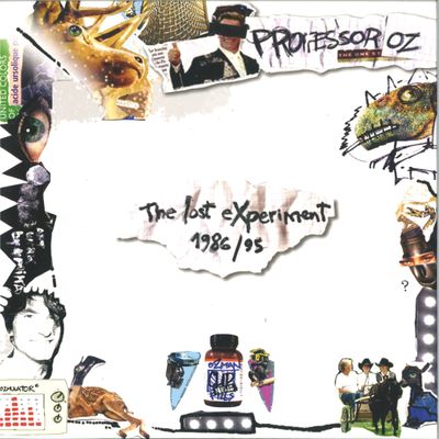 Professor Oz — The Lost Experiment LP 2x12" vinyl cover