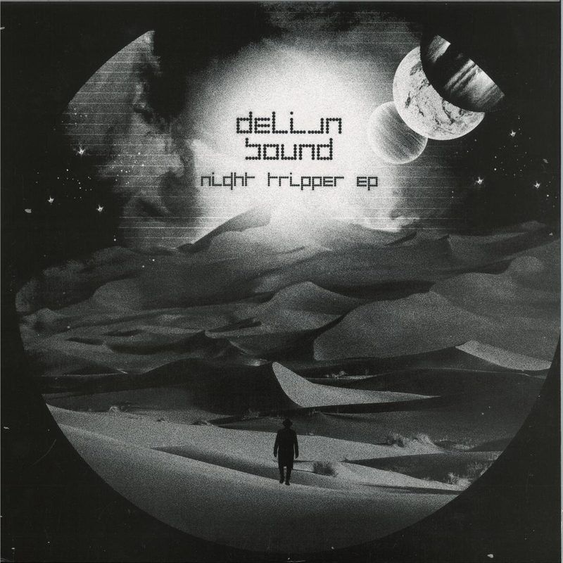 Delian Sound — Night Tripper LP 2x12" vinyl cover