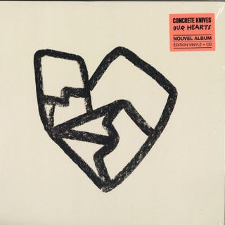 Concrete Knives — Our Hearts vinyl cover