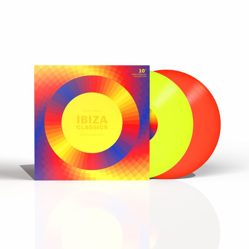 Pete Tong — Ibiza Classics - 10th Anniversary Collection LP 2x12" vinyl cover