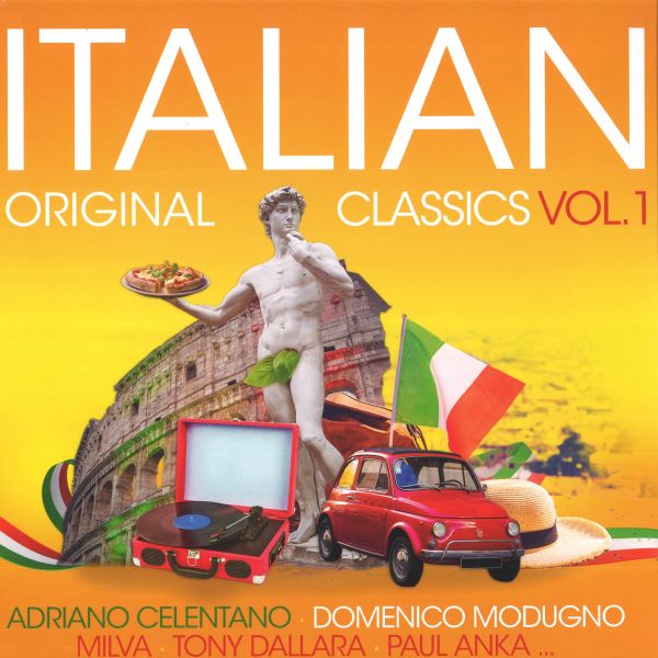 Various — Original Italian Classics Vol. 1 LP vinyl cover