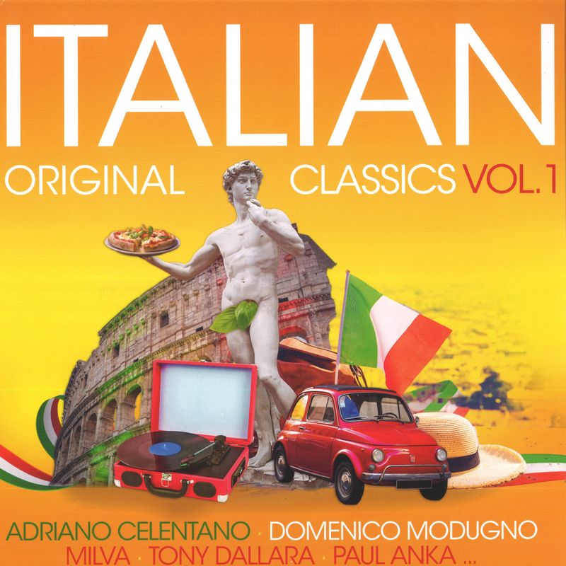 Various — Original Italian Classics Vol. 1 LP vinyl cover