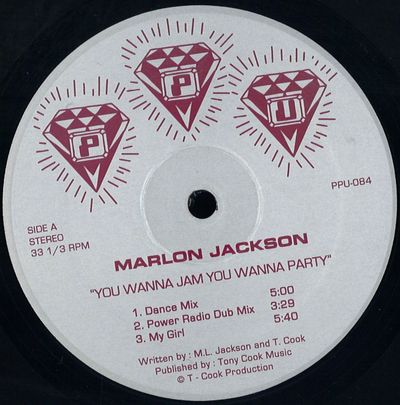 Marlon Jackson, Tony Cook — You Wanna Do / Ain't Going Nowhere vinyl cover