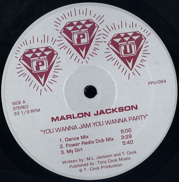 Marlon Jackson, Tony Cook — You Wanna Do / Ain't Going Nowhere vinyl cover