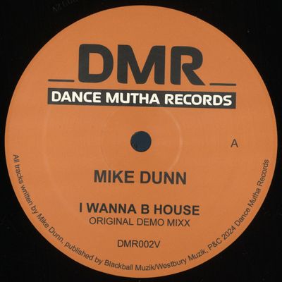 Mike Dunn — I Wanna B House vinyl cover