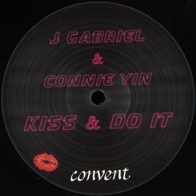 J Gabriel, Connie Yin — Kiss and Do It EP vinyl cover