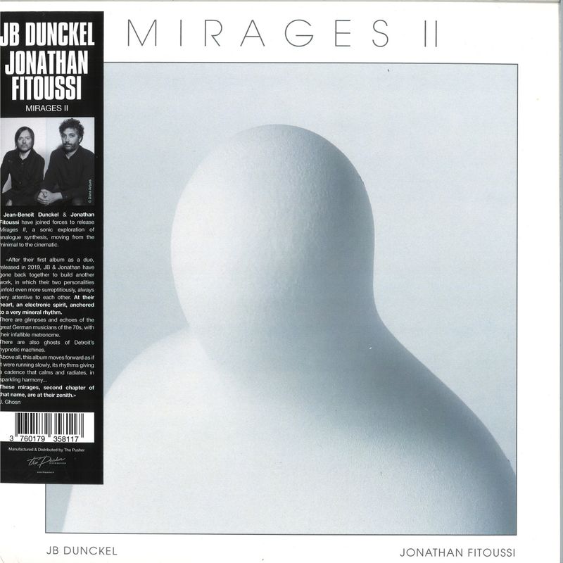 Jean-Benoit Dunckel, Jonathan Fitoussi — Mirages II vinyl cover