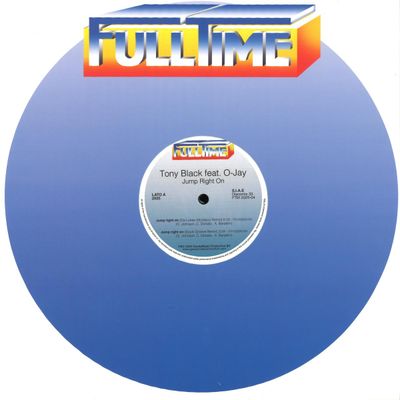 Tony Black — "Jump right on" incl. Da Lukas Rmxs vinyl cover