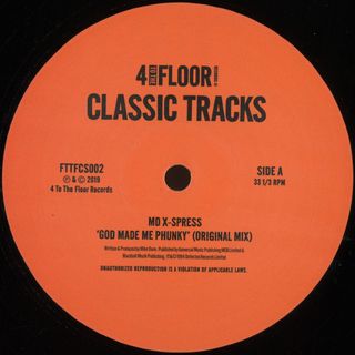 MD X-Spress / Three Kings — God Made Me Phunky / Shake Dat Booty vinyl cover