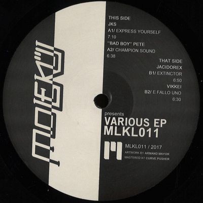 Various — Various EP MLKL011 vinyl cover