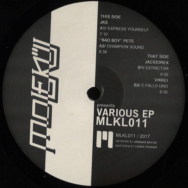 Various — Various EP MLKL011 vinyl cover