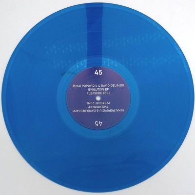 Mihai Popoviciu, David Delgado — Evolution EP vinyl cover