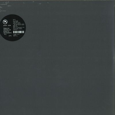Aphex Twin — Computer Controlled Acoustic Instrumentals Pt2 Ep vinyl cover