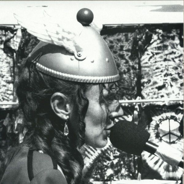 The Space Lady — The Space Lady's Greatest Hits LP vinyl cover