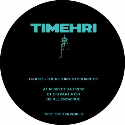 D-Dubz — The Return To Source EP vinyl cover