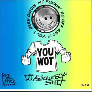 Dj Absolutely Shit — DOUBLE LP 2x12" vinyl cover