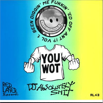 Dj Absolutely Shit — DOUBLE LP 2x12" vinyl cover